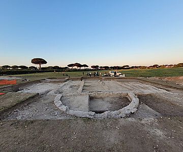 Arbeiten 2023 in Ostia 
