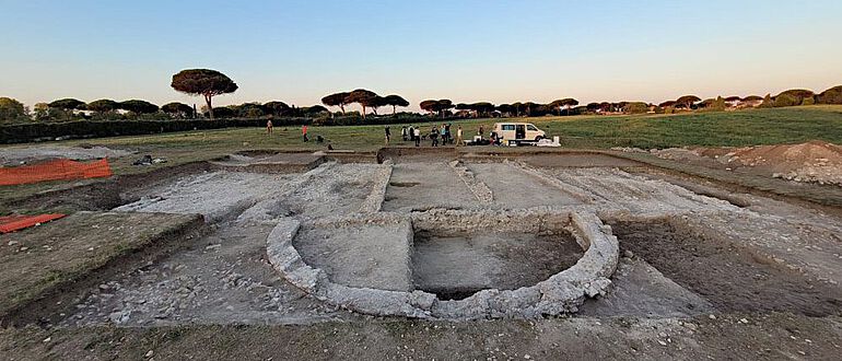 Arbeiten 2023 in Ostia 