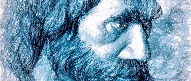 Portrait eines Neandertalers
