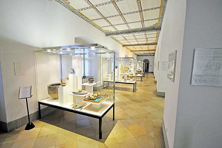 Bereits seit August 2011 ist die alte archäologische Ausstellung in Historischen und Völkerkundemuseum St. Gallen abgebaut (Foto: HVMSG)