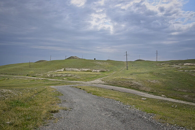 Kurgane in Aserbeidschan