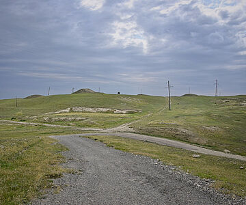 Kurgane in Aserbeidschan