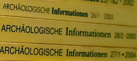 Alle Bände der »Archäologischen Informationen« seit Jg. 1/1972 jetzt im Open Access verfügbar