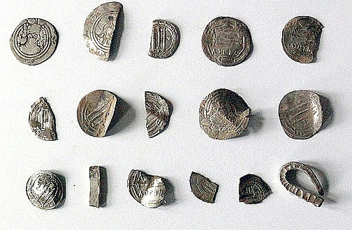 Arabische Münzen (Foto: Jan Meßerschmidt, Universität Greifswald)