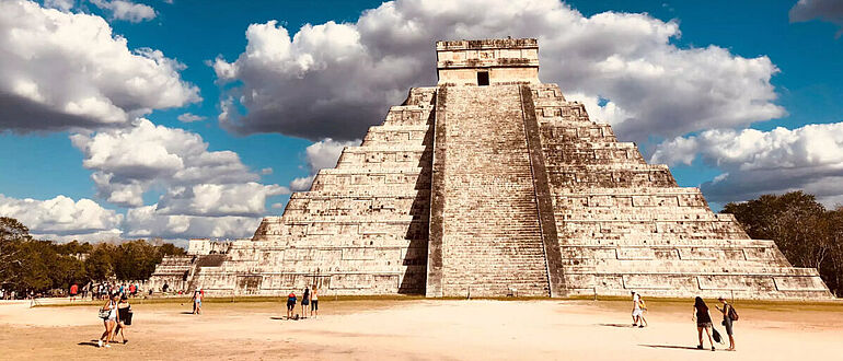 Tempel von Kukulcán in Chichén Itzá