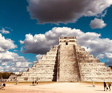 Tempel von Kukulcán in Chichén Itzá