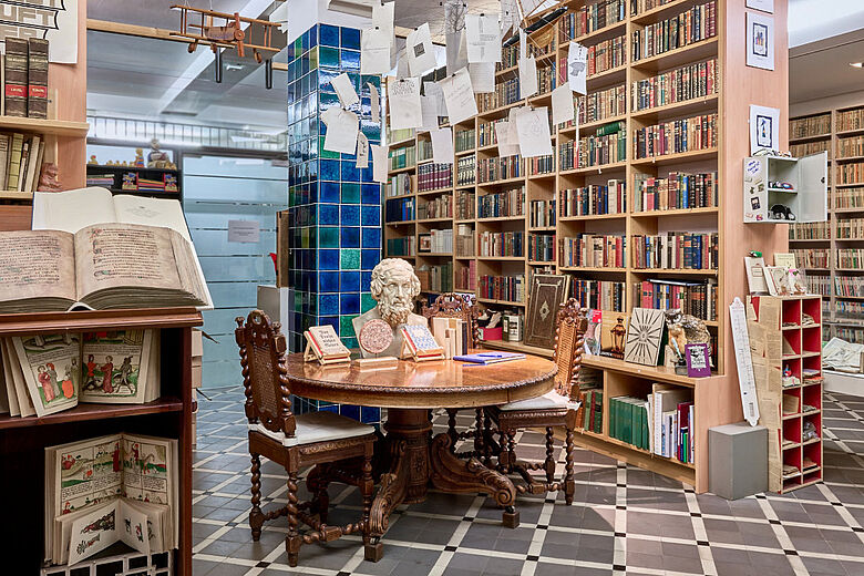 Bibliotop der Universität Leipzig