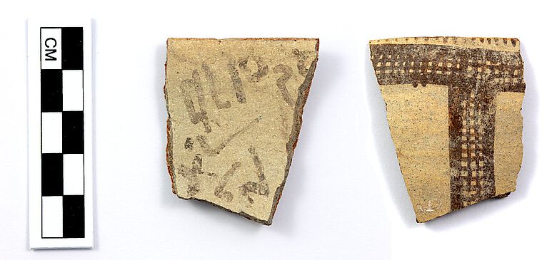 Frühalphabetische Inschrift auf einer zyprischen Scherbe