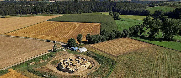 Holsterburg Luftbild