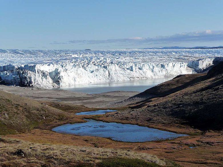 Gletscherkante in Grönland