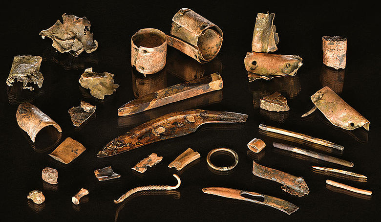 Funde vom bronzezeitlichen Schlachtfeld an der Tollense