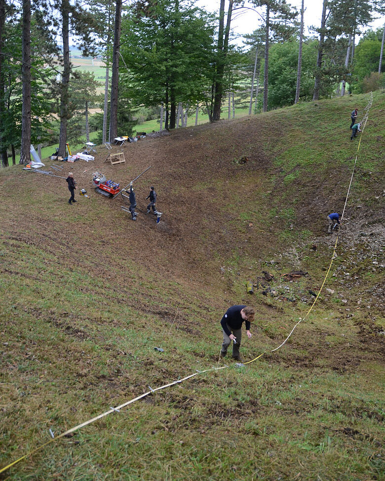 Geoelektrik am Ipf Geoelektrik am Ipf