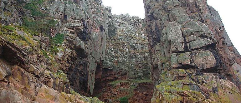 Fundstelle La Cotte de St Brelade auf der Insel Jersey