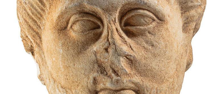 Restituierter Marmorkopf Restituierter Marmorkopf