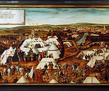 Heerlager Karls V. bei Lauingen