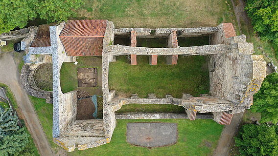 Ruine der Walbecker Stiftskirche