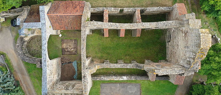 Ruine der Walbecker Stiftskirche