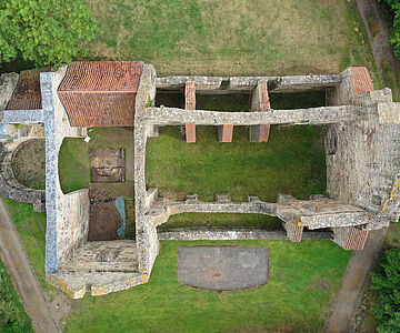 Ruine der Walbecker Stiftskirche
