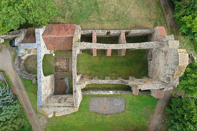 Ruine der Walbecker Stiftskirche