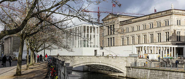 James-Simon-Galerie auf der Berliner Museumsinsel