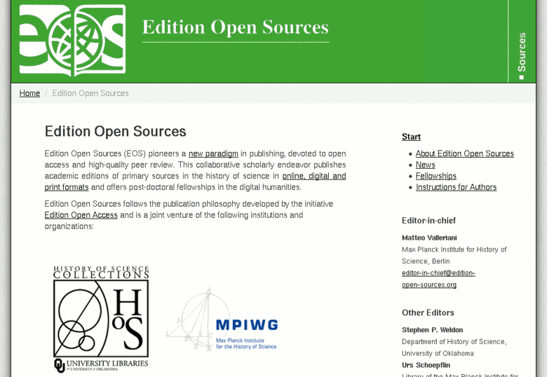 Edition Open Sources