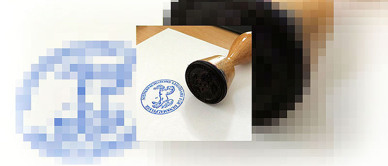 Symbolfoto Stempel Niedersachsen