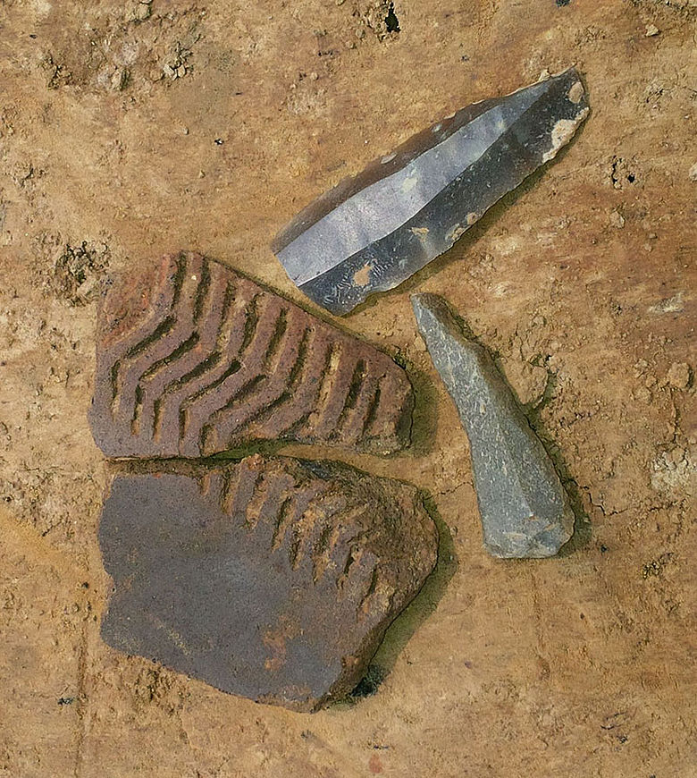 Neolithische Funde aus Bochum-Laer