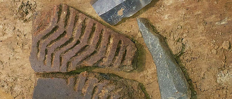 Neolithische Funde aus Bochum-Laer