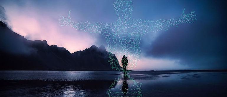 Fotomontage: A. Brunn - Bilder von David Mark und EliasSch auf Pixabay