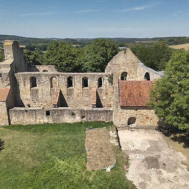 Ruine der Walbecker Kirche Ruine der Walbecker Kirche