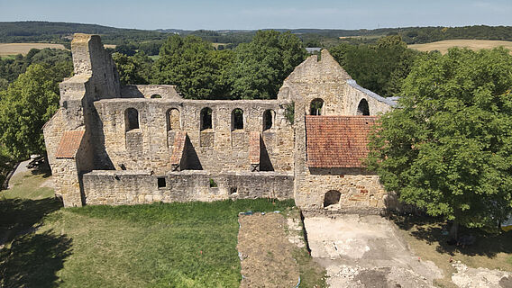 Ruine der Walbecker Kirche Ruine der Walbecker Kirche