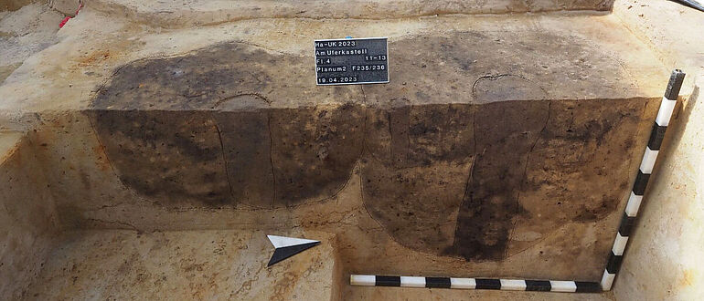 Außergewöhnliche Pfostengruben in Haltern