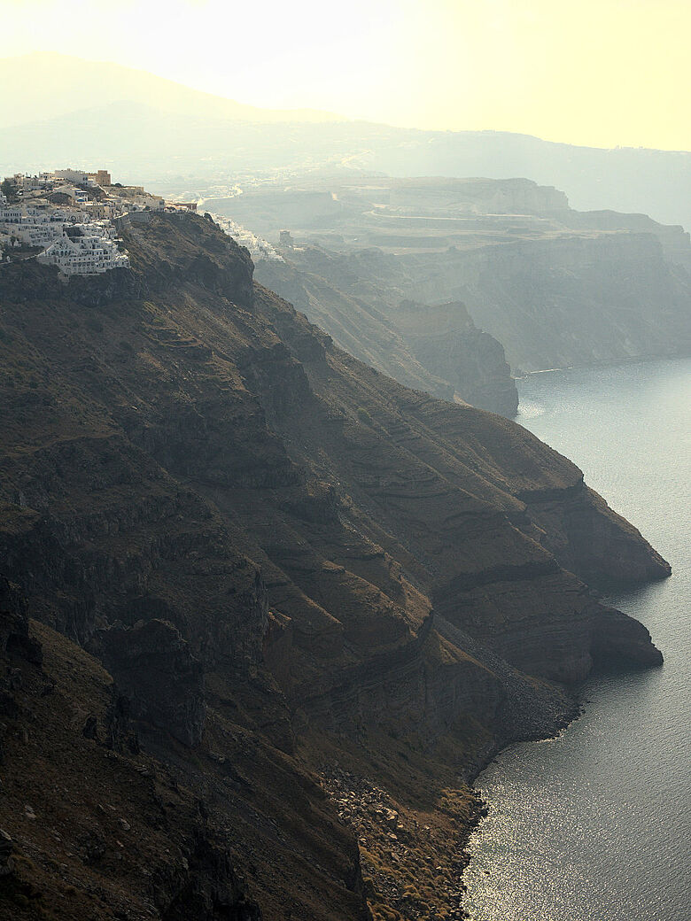 Kaldera von Santorini