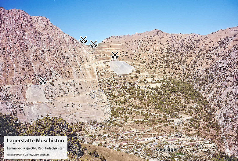 Zinnlagerstätte Muschiston (Tadschikistan) Zinnlagerstätte Muschiston (Tadschikistan)