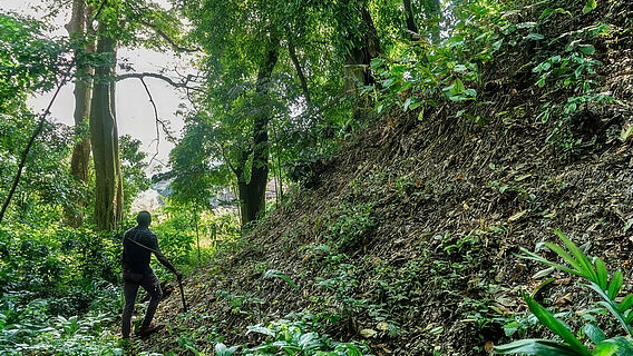 Wall-Graben-Anlage Benin