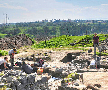 Ausgrabung Tell Iztabba