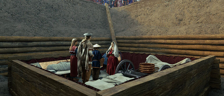 Bestattungszeremonie Keltenfürst Bestattungszeremonie Keltenfürst