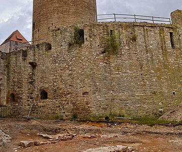 Ausgrabung Burg Querfurt