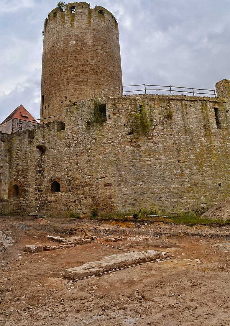 Ausgrabung Burg Querfurt