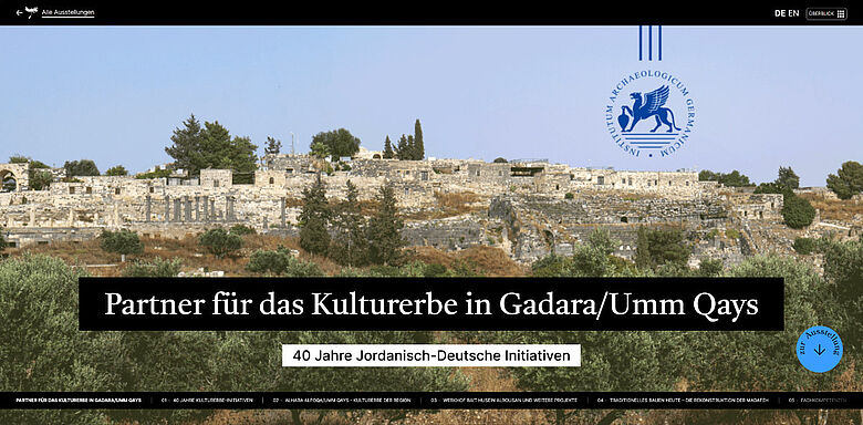 Online-Ausstellung Gadara/Umm Qays