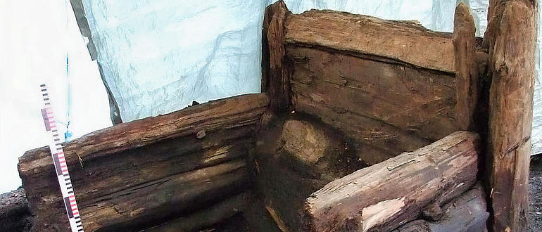 Mittelalterliche Latrine