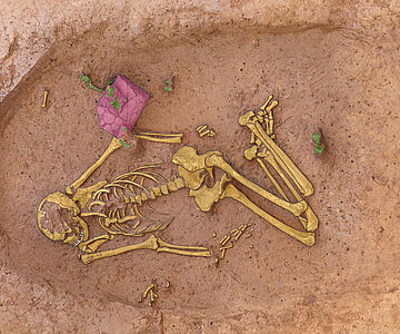 Schnurkeramische Bestattung, Heilbronn