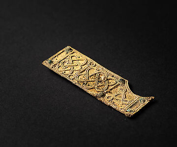 Goldener Schwertscheidenbeschlag
