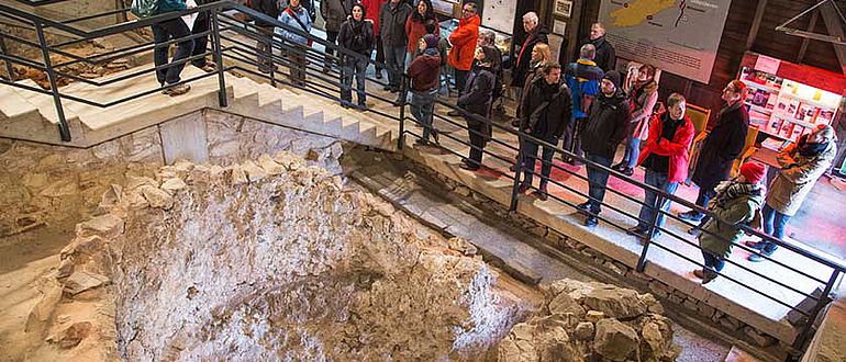 Römischer Kalkbrennofen