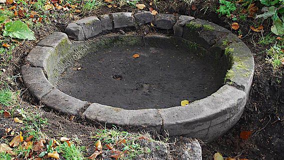 Die in Reinhardsbrunn gefundene Brunnenschale aus dem 12. Jh.