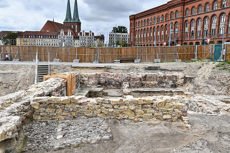 Grabung am Berliner Molkenmarkt