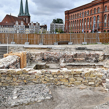 Grabung am Berliner Molkenmarkt