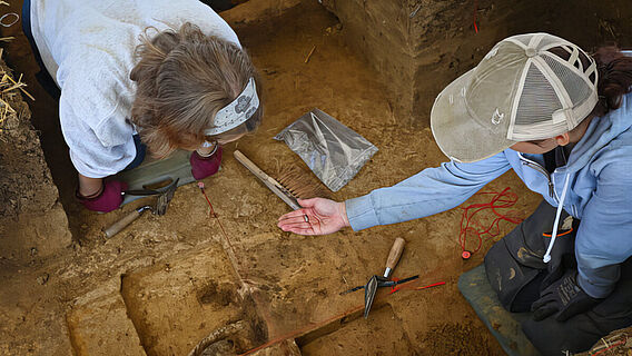 Ausgrabung altsteinzeitlicher Funde im Hochtaunuskreis