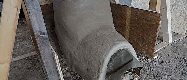 1:3 Modell des Mayener Töpferofens aus der Zeit um 1200 1:3 Modell des Mayener Töpferofens aus der Zeit um 1200