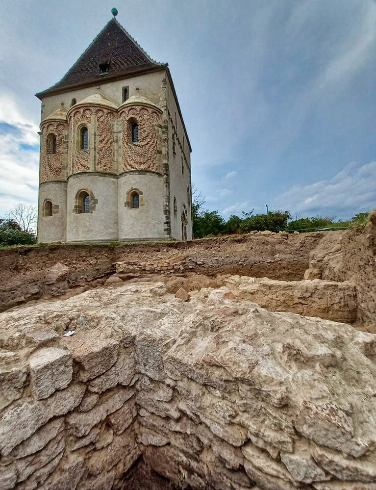 Ausgrabung auf Burg Landsberg